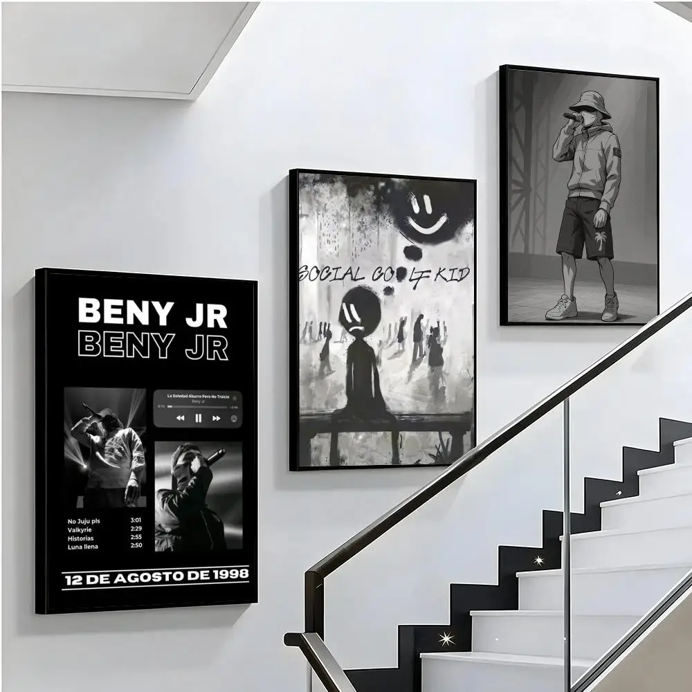 music Beny Jr Poster HD Poster Sophisticated Modern Aesthetic Wall Art For Living Room Bedroom Office Cafe Decor Ideal Gift
