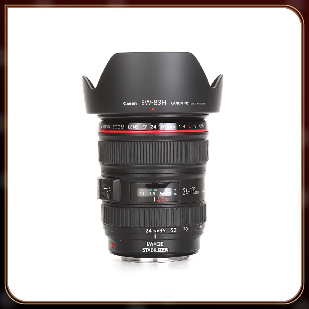 Canon EF 24-105mm f/4L IS USM Lens for Canon EOS 5D Mark IV 5D3 6D Mark II 6D 7D 7D2 90D 80D 77D 5D2 SLR Camera