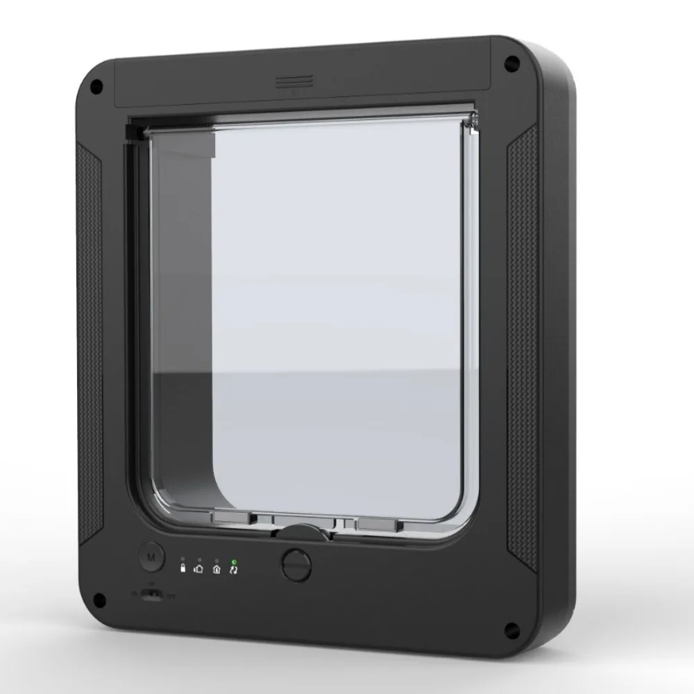 Automatic Sensor Cat Flap Adjustable In Out Direction Pet Door Fit For Cat Cage Household Cat And Dog Kennel view 3