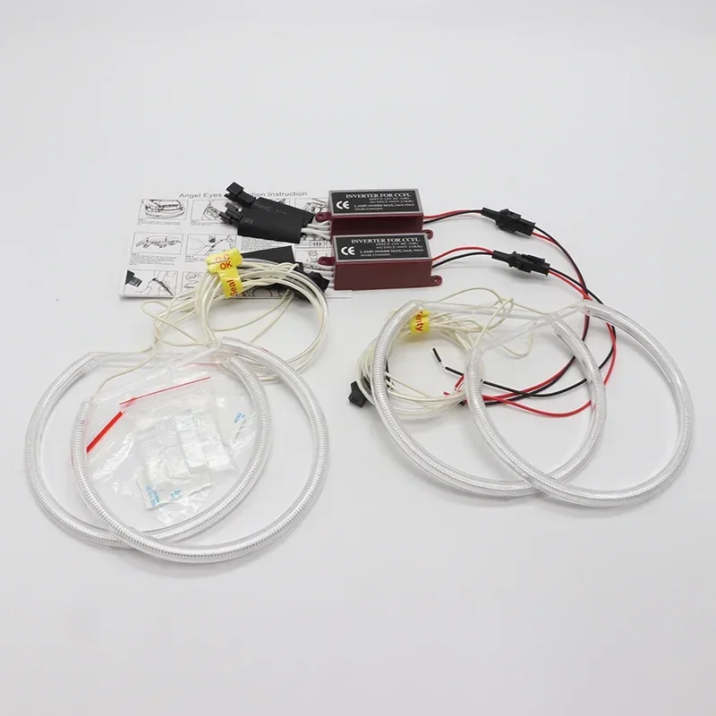 CCFL Angel Eyes Ring Kit Day Light For BMW 5 SERIES E39 525i 528i 530i 540i 1997 1998 1999 2000 Pre-facelift Accessories
