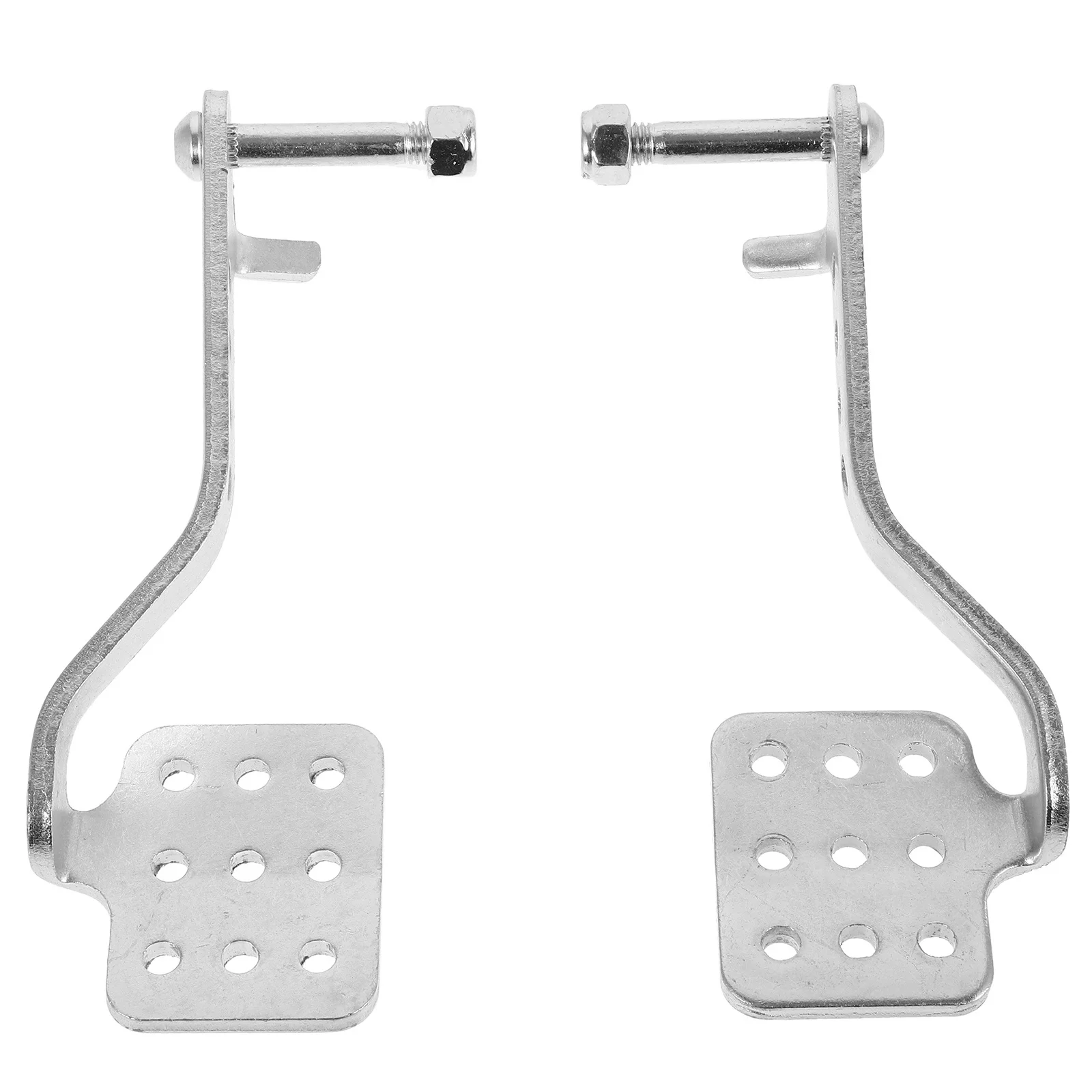 

1 Pair 196Cc 212Cc Go Kart Throttle Brake Pedal Kit Heavy Duty Iron Foot Pedal For Drift Racing Durable Go Kart Accessories