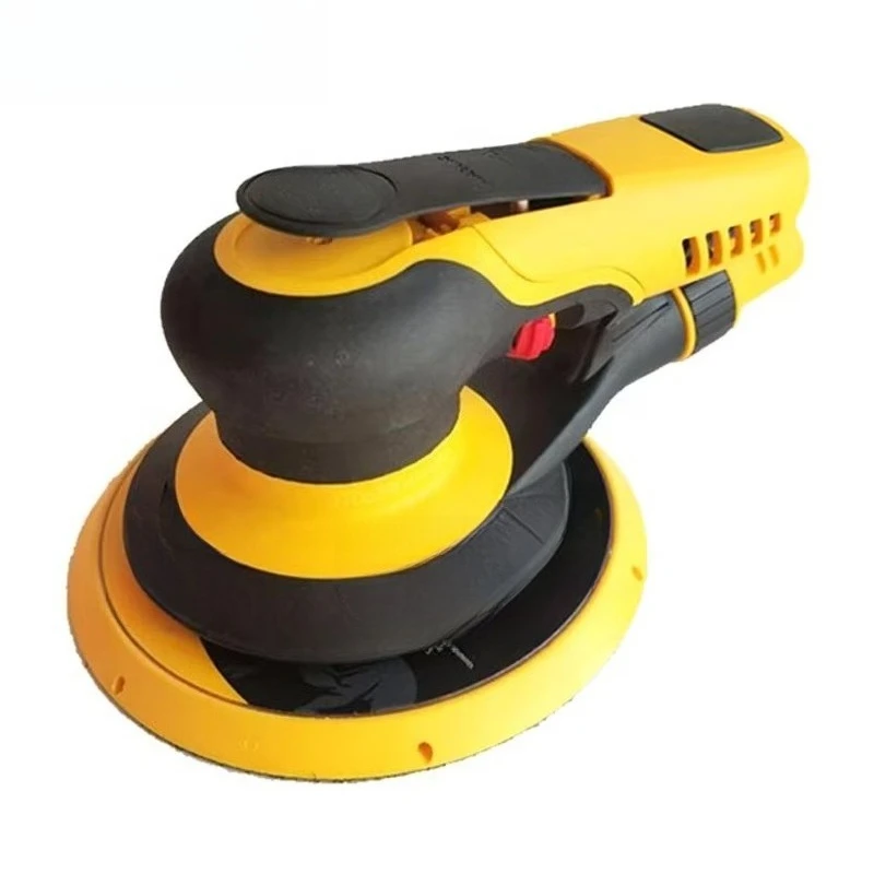 6 Inch Pneumatic Sanders Dry Mill Vacuum Electric Grinding Machine with 150mm Diameter Sandpaper