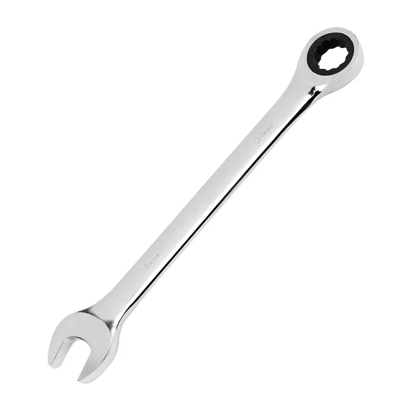 Seshin Buffalo 8/18mm Ratchet Spanner Steel Fixed Head Gear Wrench Open End & Ring  Quick Ratchet Wrench New