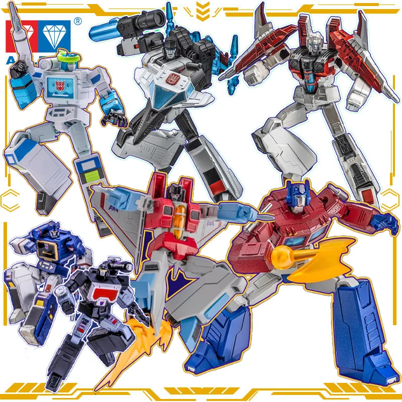 

Auldey Original Alpha Action Elite Transformers Optimus Prime Megatron Action Figure Toys for Boys Girls Gift Collectible Model