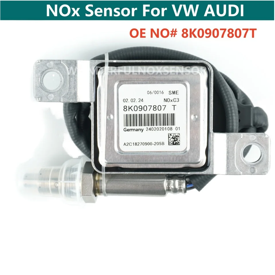 ใหม่ไนโตรเจนออกไซด์เซนเซอร์ Nox 8K0907807T สําหรับ VW Audi A4 8K A5 A6 Q5 8R อุณหภูมิ Sensor รับประกัน 1 ปี