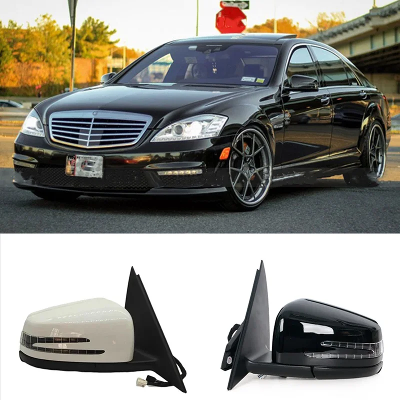 

Car Side Door Power Rear View Mirror Assembly Auto For Mercedes Benz W221 S-Class S300 S350 S400 S63 2006 2007 2008 2009-2013