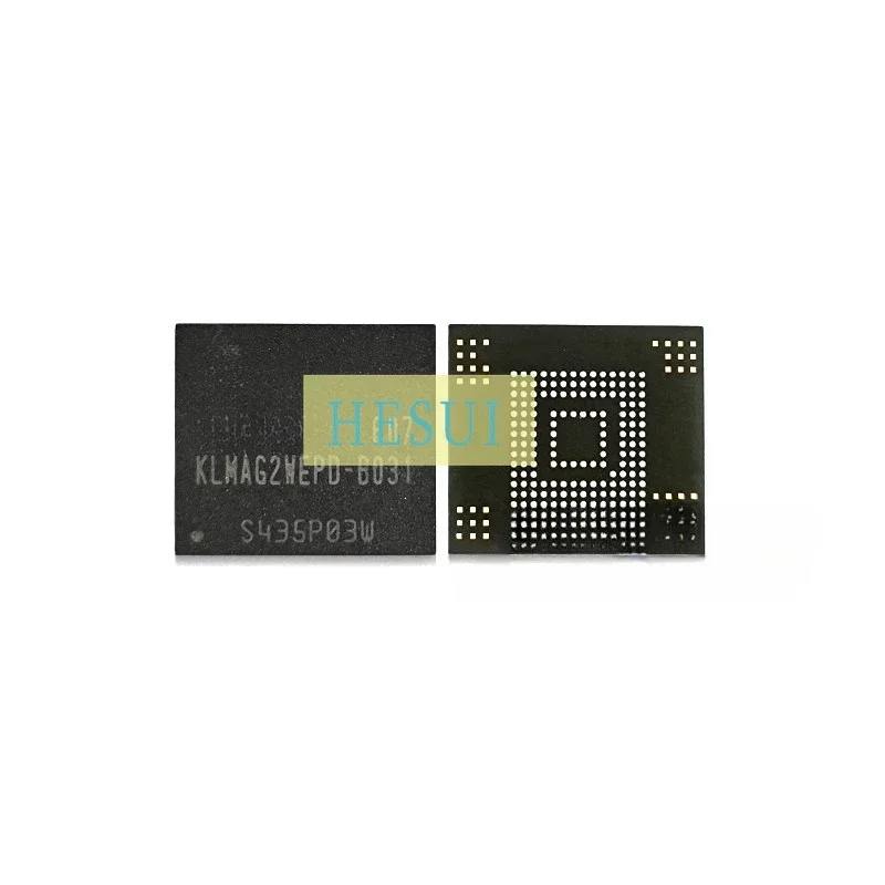 Used&Not NEW&Send after Measure KLMAG2WEPD-B031 16G version 5.0 Flash font eMMC random access memory New
