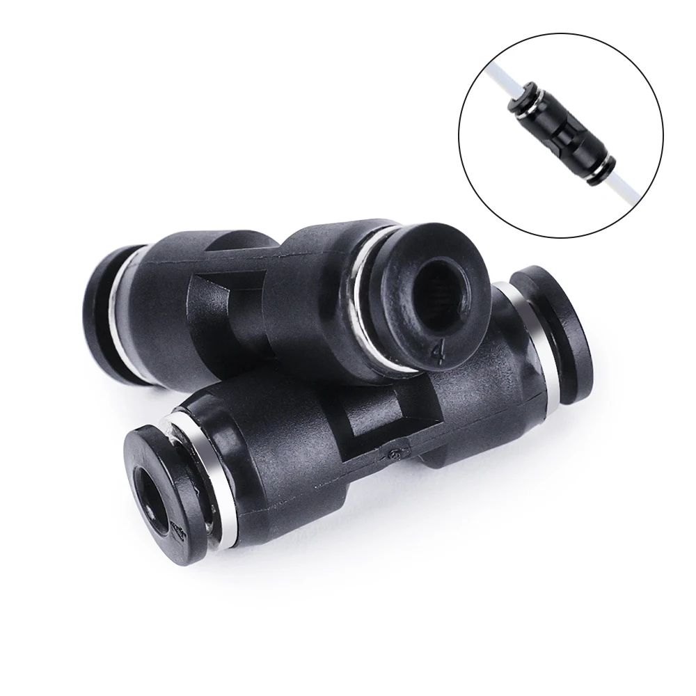 PTFE Feed Pipe Extension Joint For For P1/X1/A1/A1 mini/AMS/AD5M/AD5M Pro/K1 Serie PTFE Tube Pneumatic Connector 3D Printer Part