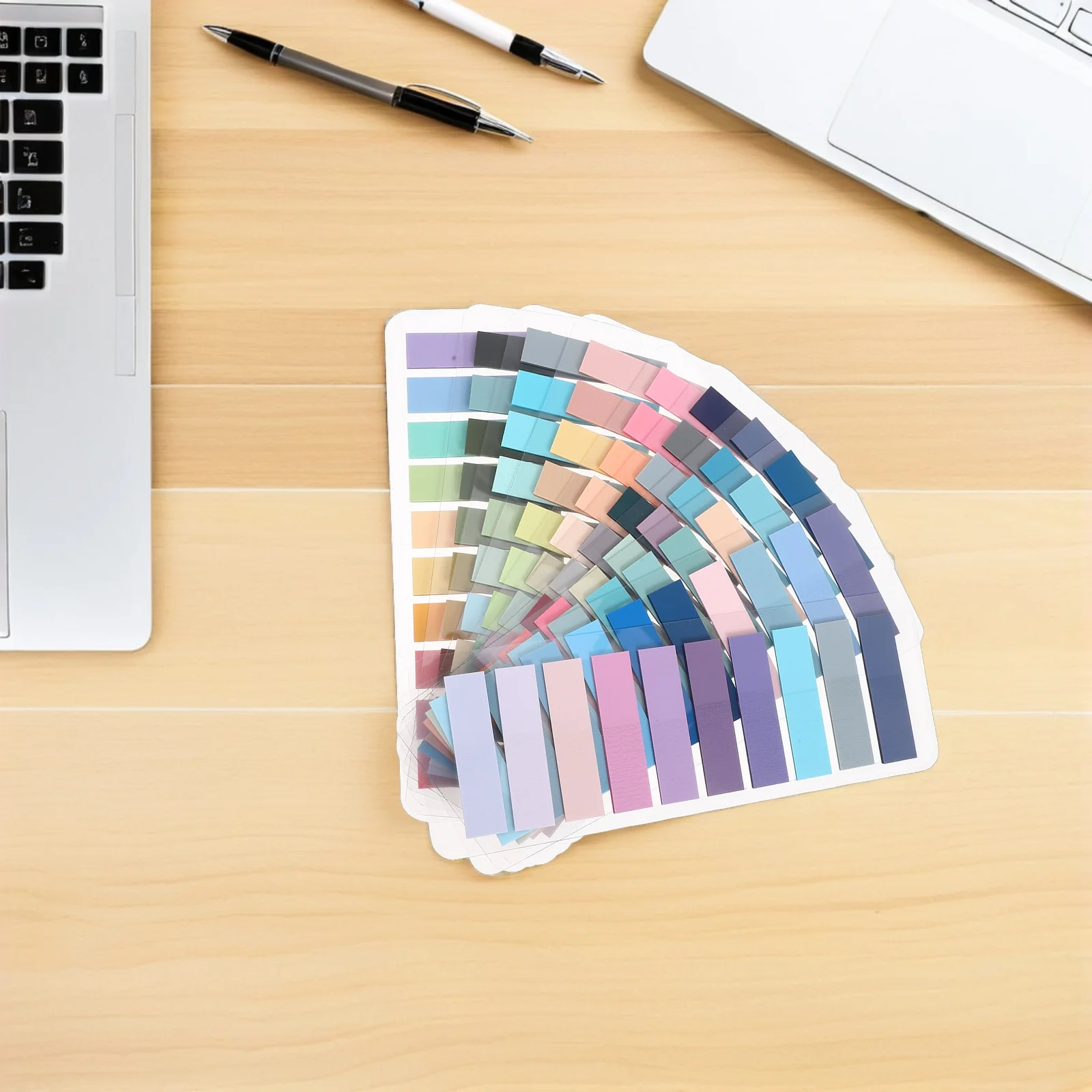 

2000pcs Index Label Stickers Self-Adhesive Color Coding Tabs For Books Annotating Page Markers File Classification School Office