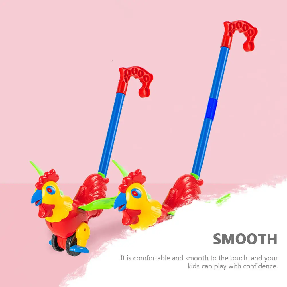 

Забавная развивающая каталка-трансформер «Петух» с отсоединяемой ручкой, цветная, для развития когнитивных способностей, для малышей 12-36 месяцев