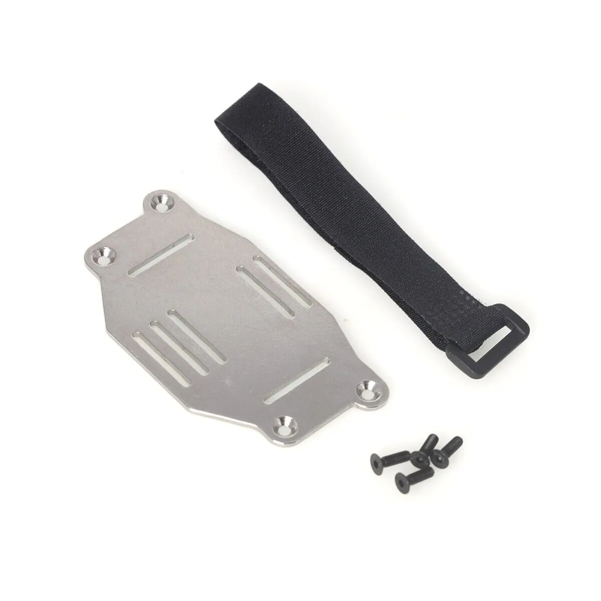 ONERC Racing 1/10 RC Crawler Steel Front Battery Plate Battery Tray for Traxxas TRX4 TRX6 Upgrades Parts Accessories