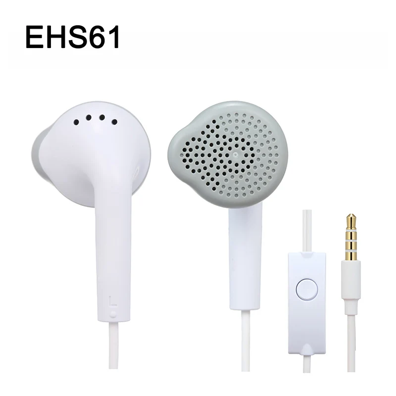 Наушники-вкладыши EHS61 S3, проводные наушники-вкладыши с управлением, динамиком, 3,5 мм, S5830, с микрофоном, 1,2 м, спортивные наушники-вкладыши для Galaxy S3 Наушники-вкладыши EHS61 S3, проводные наушники-вкладыши с управлением, динамиком, 3,5 мм, S5830, с микрофоном, 1,2 м, спортивные наушники-вкладыши для Galaxy S3