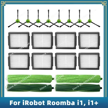 iRobot Roomba i1 (i1152) i1 + 로봇 진공 교체 부품 액세서리 메인 사이드 브러시 Hepa 필터 먼지 봉투와 호환 가능