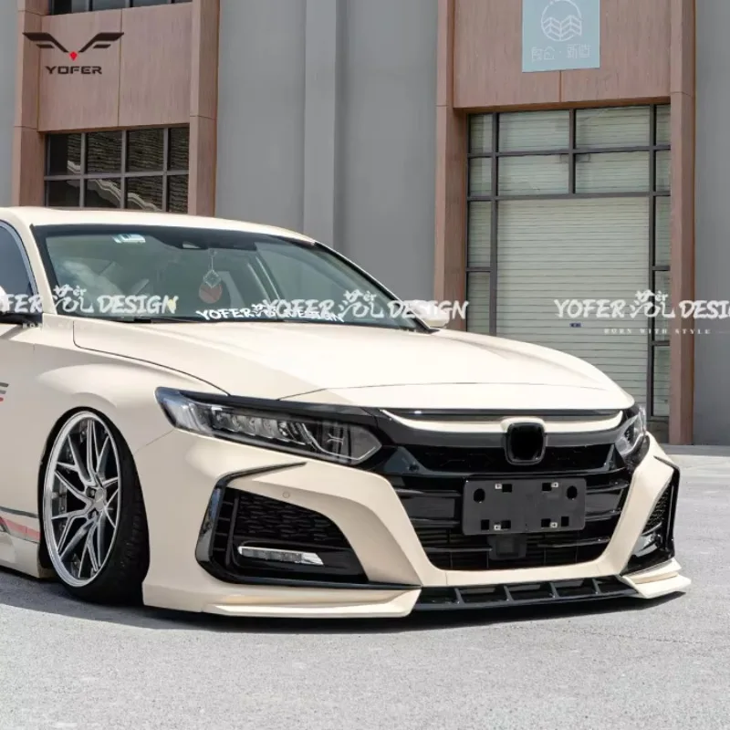 

FORYofer New Arrival 3-PC Modified Bumpers Universal Car Spare Parts Body Kit For Honda Accord Car Bumpers