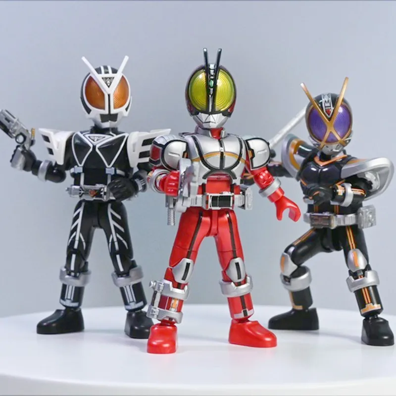 1/9 قطعة BLOKEES صندوق أعمى الحلقة 2 تسريع العالم كامين رايدر ملثمين رايدر 555 Kaixa دلتا نموذج تجميعها اللعب