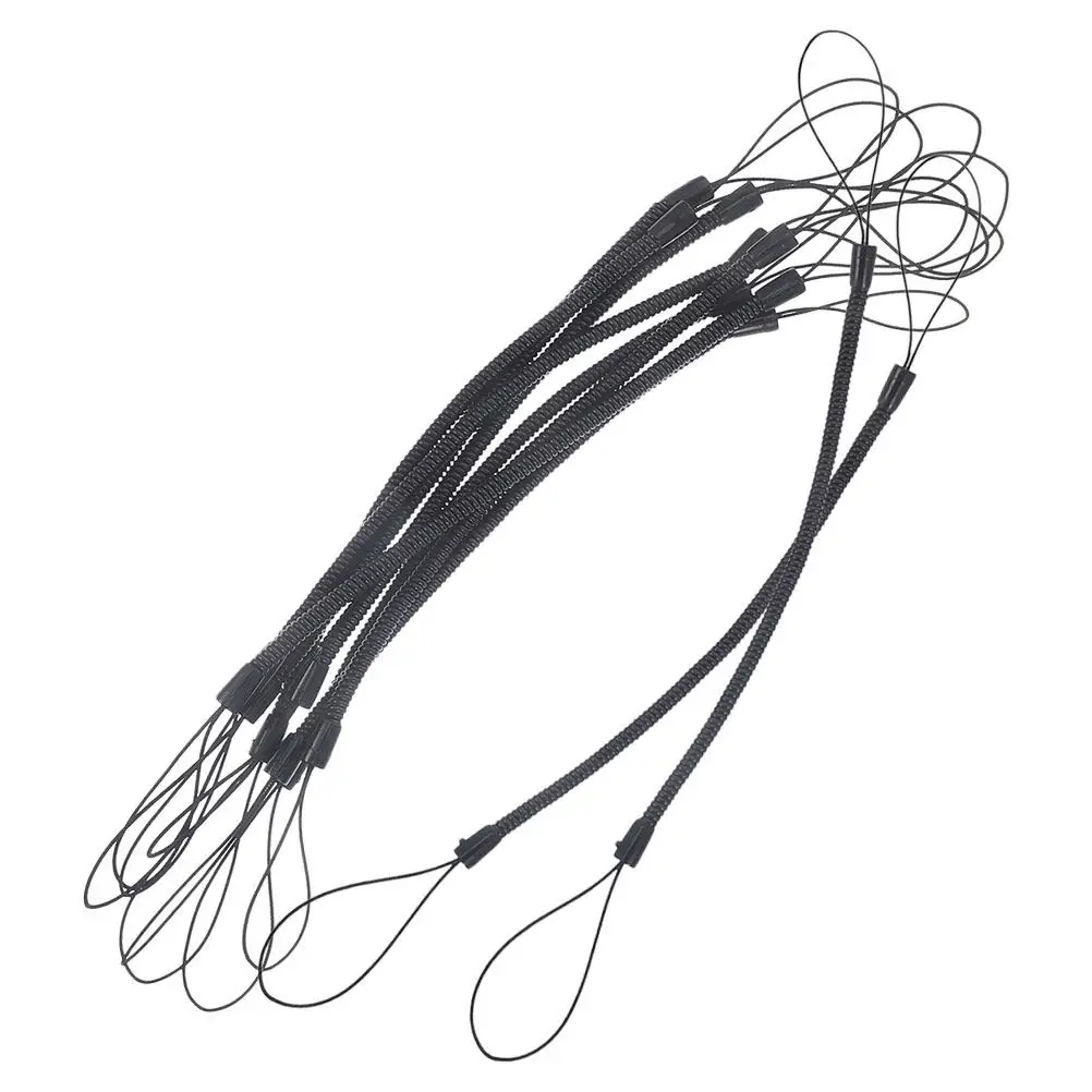 10Pcs Phone Lanyard Spring Rope Stylus Pen Leash Retractable Cord Pen Tether Anti Lost Rope for Touchscreen Retractable Cord