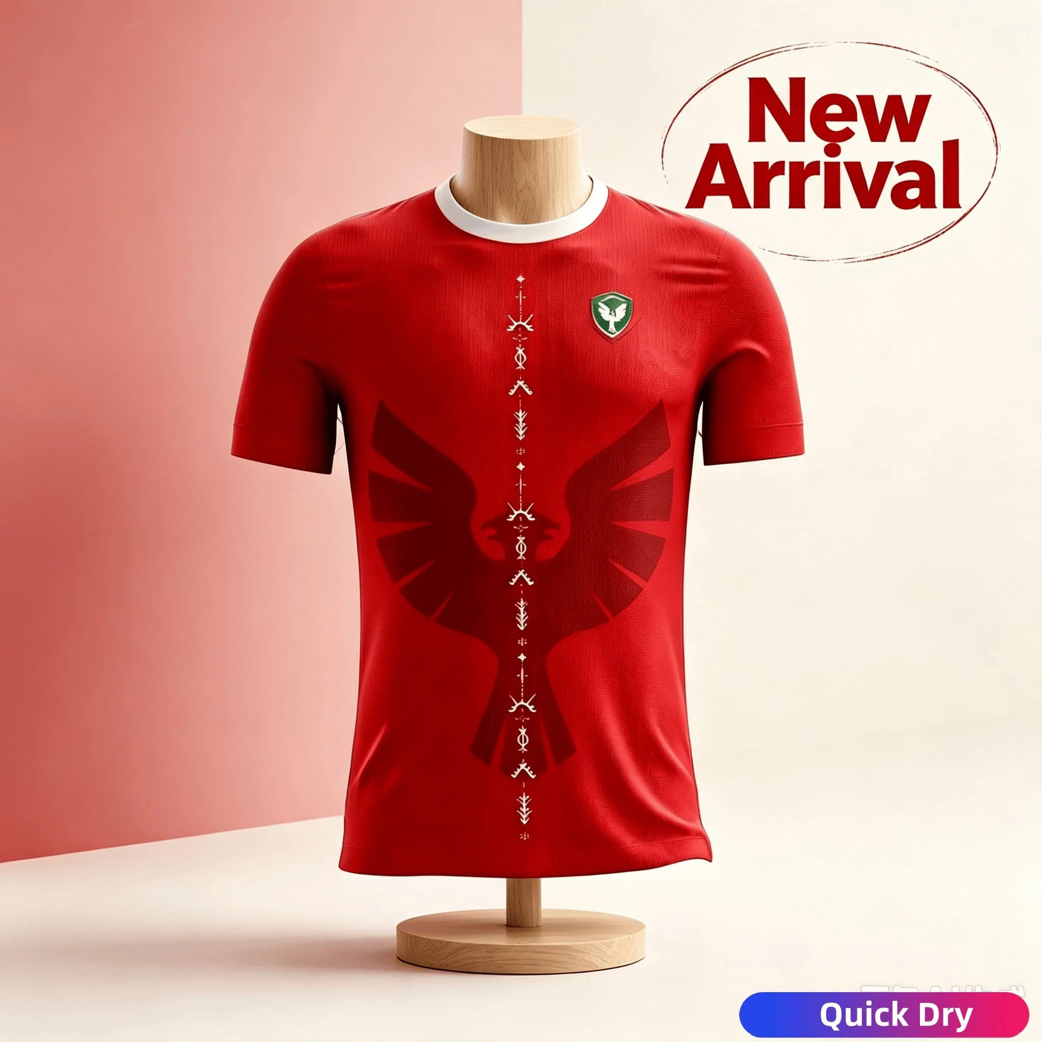 26-27 Amed SK Home and Away T-Shirt with 3D Digital Print, Comfortable and Breathable Sports Casual Top Family Kids Tees Fashion