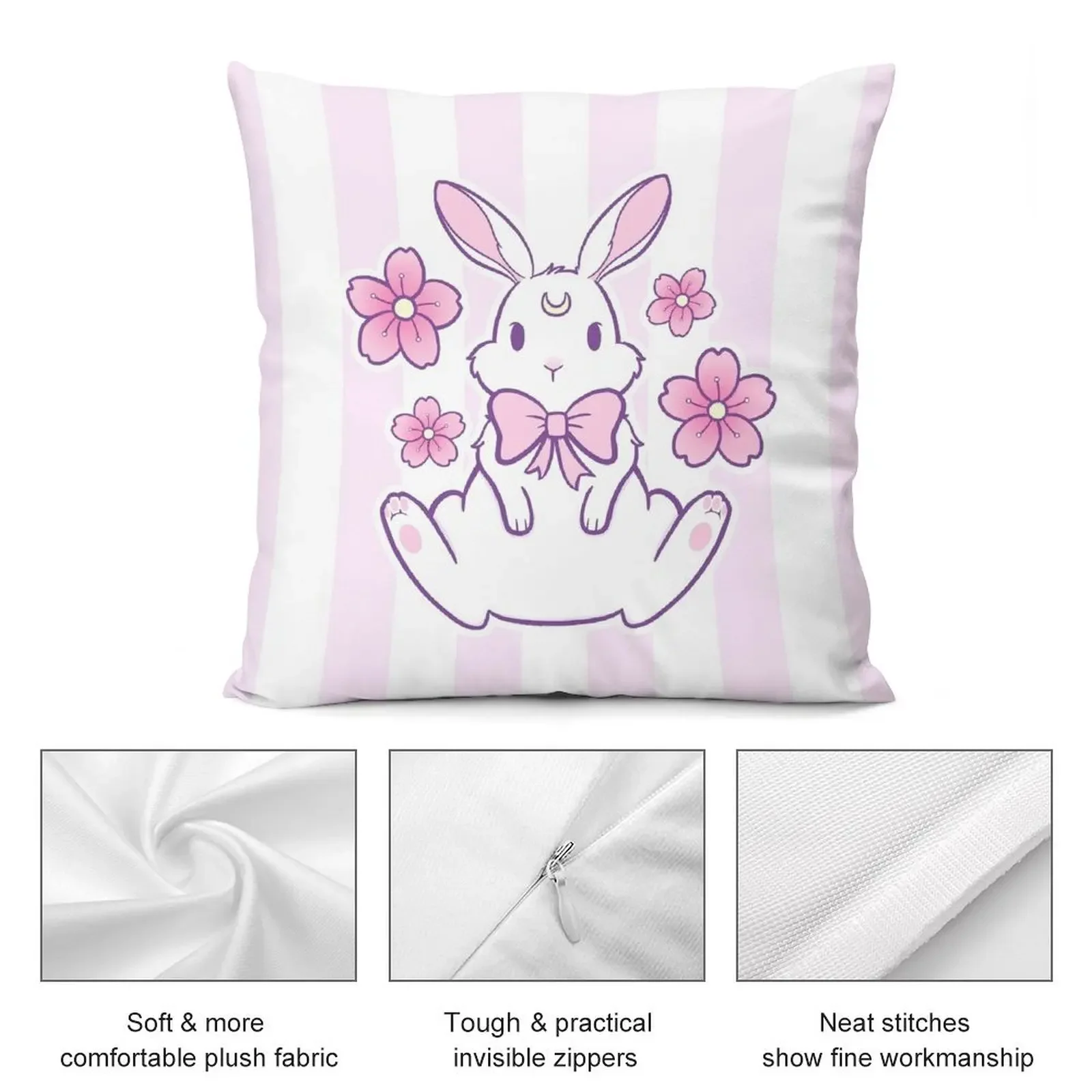 Sakura Bunny 02 Nikury Federa per cuscini Federa per cuscini