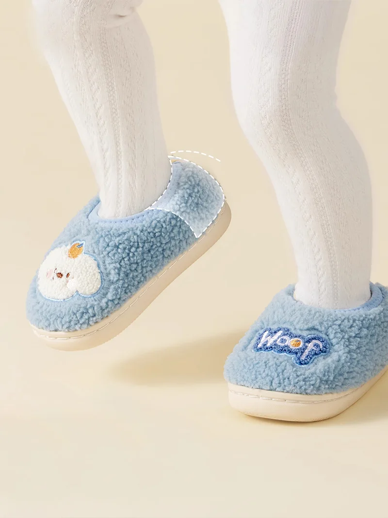 

Winter Slippers for Girls/Boys Cartoon Animal Slippers Toddler Warm Plush House Shoes Little Kids Comfy House Slippers