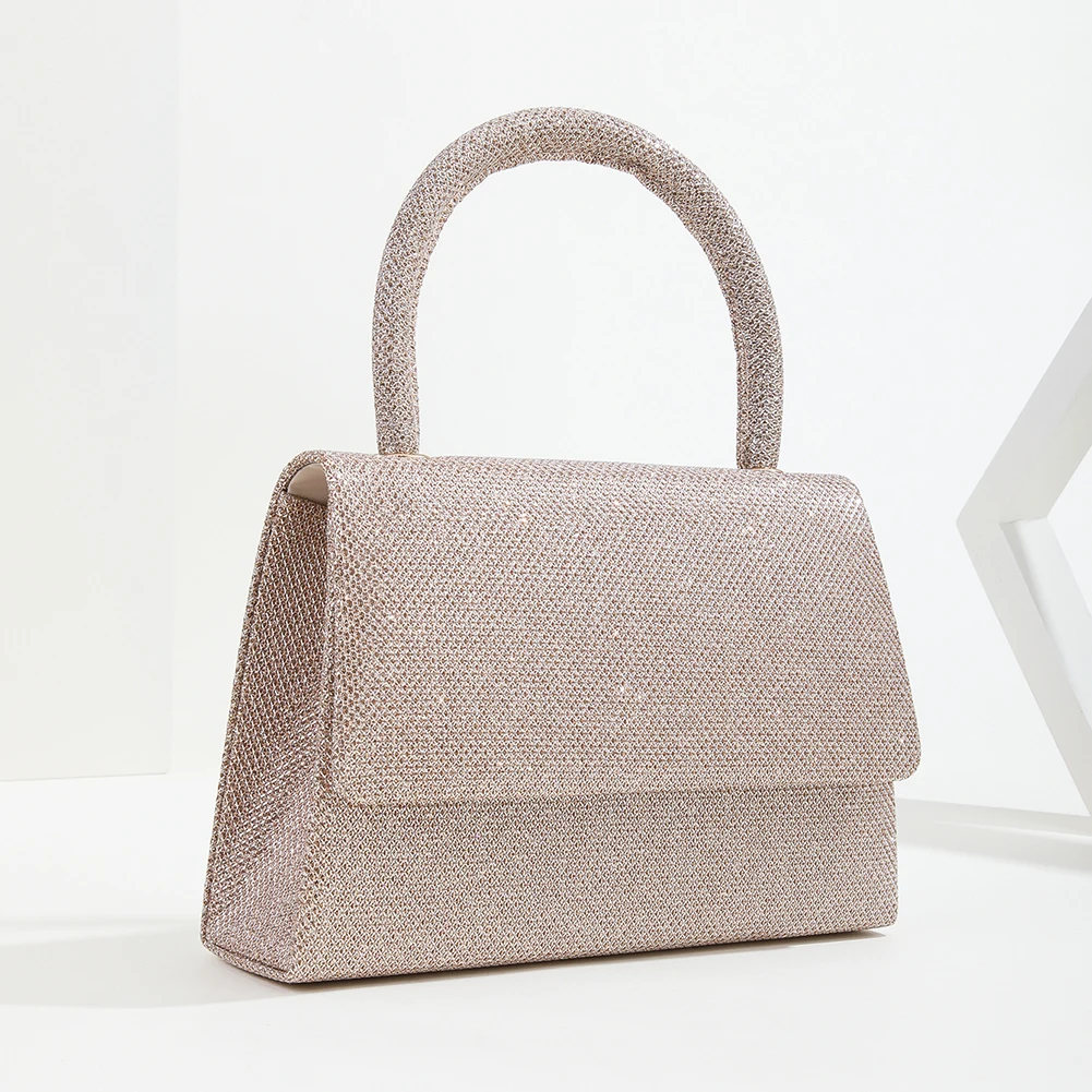 

Женская мини-сумочка, элегантная, однотонная, с пайетками, маленькая блестящая сумочка, универсальная, блестящая, ручная сумка для вечеринок, свадеб и торжеств