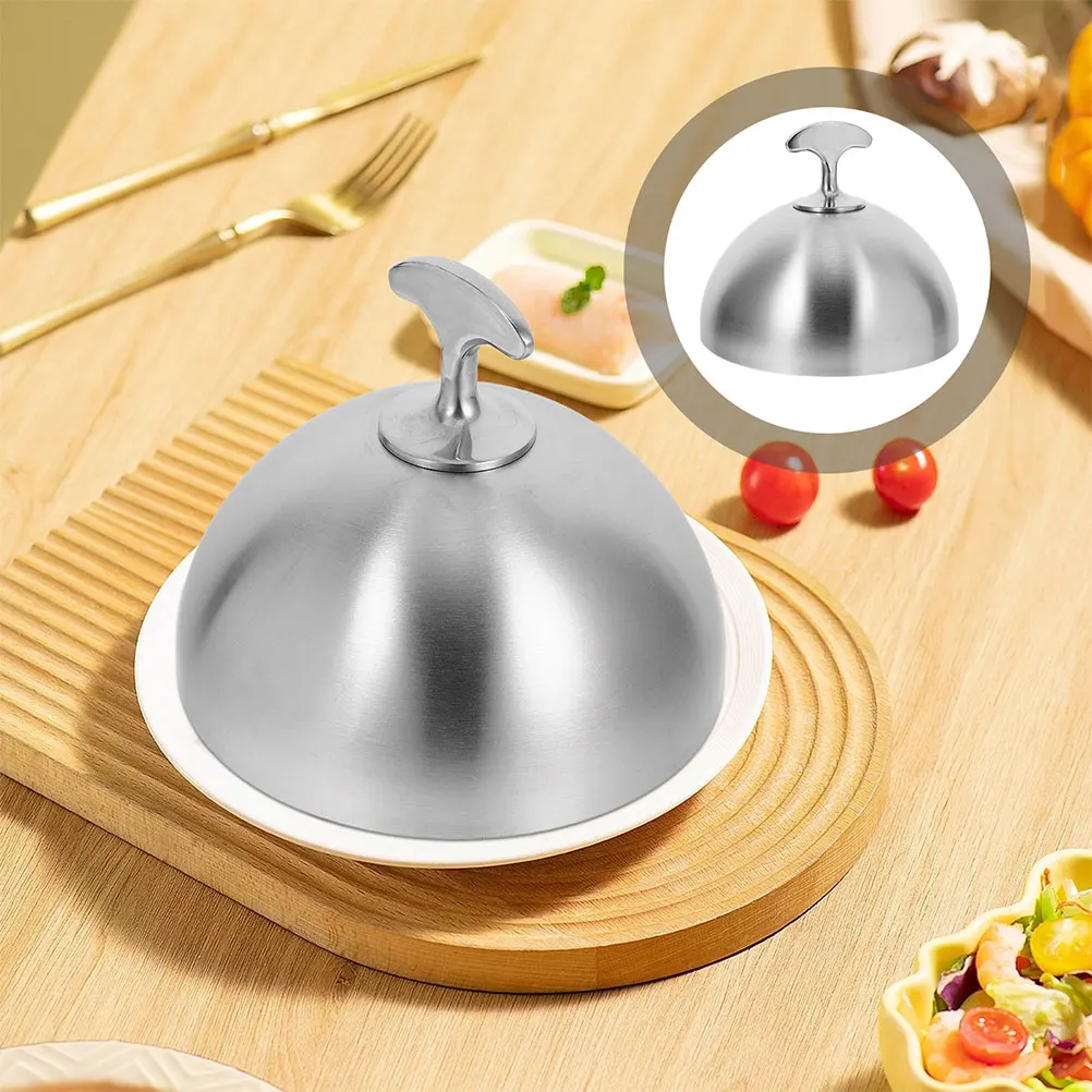

Oil-proof Meal Cover Grill Melting Dome Food Covers Protecting Griddle Portable