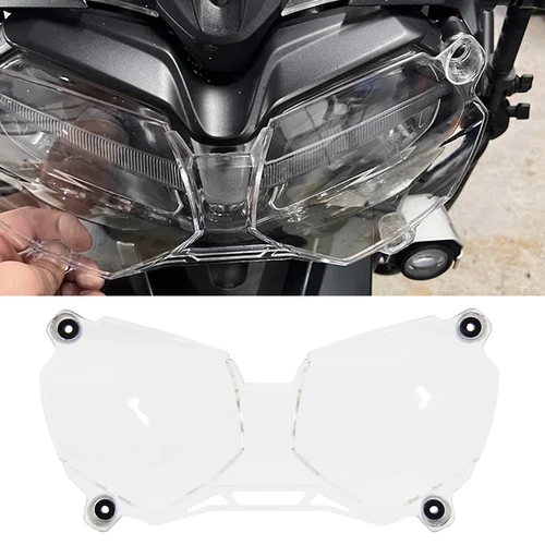 Imagen 2 del producto Protector de faros acrílicos para motocicleta Tiger 800 XCA XRT Explorer Tiger 1200 XCX XRX 2018-2020, cubierta protectora de luz