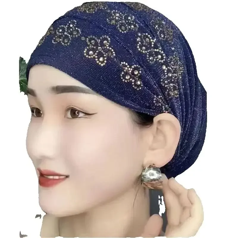 Lace Underscarf Muslim Women Embroidery Beanies Bonnet Ninja Cap Inner Hijab Hat Turbante Mujer Headscarf Hair Loss Headwear New