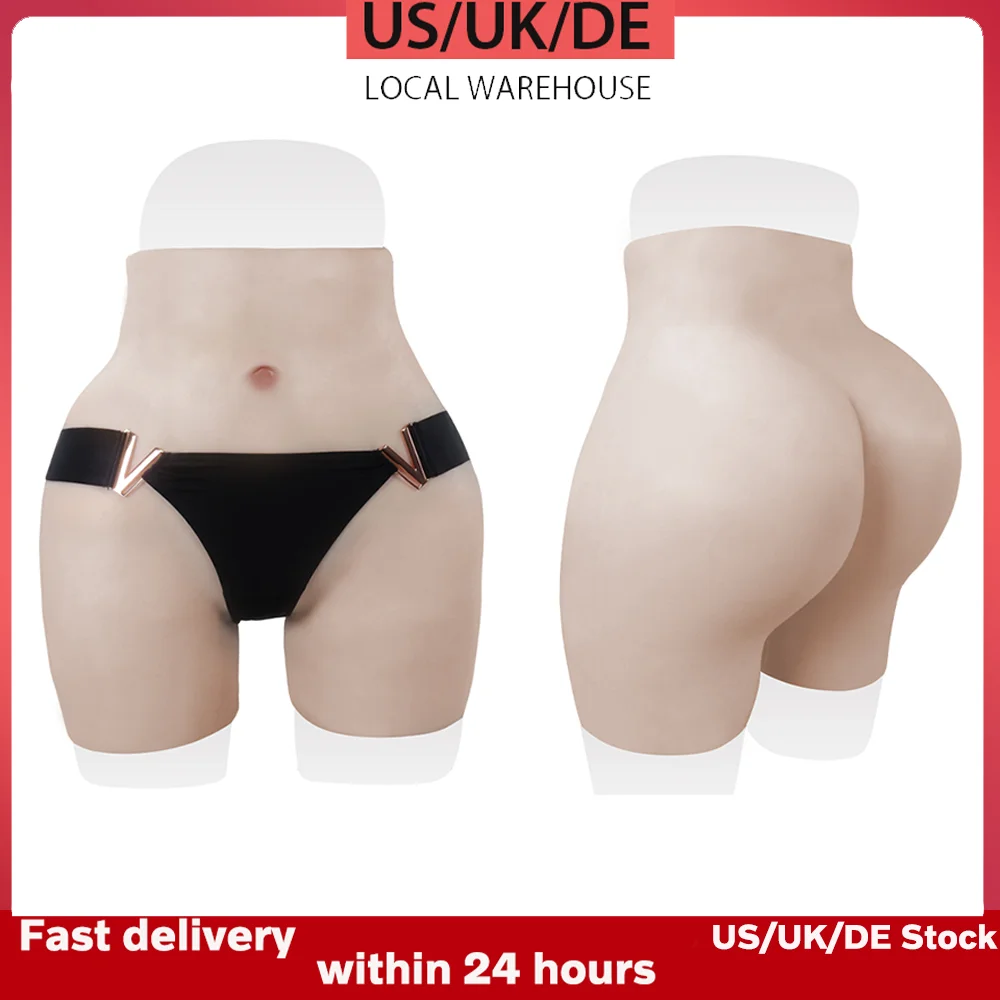 KnowU US/UK/DE Stock Silicone Pant Realistic Vagina Enhancer Hip Shorts Cosplay Costumes Artificial Underwear Pantiesfor Cosplay