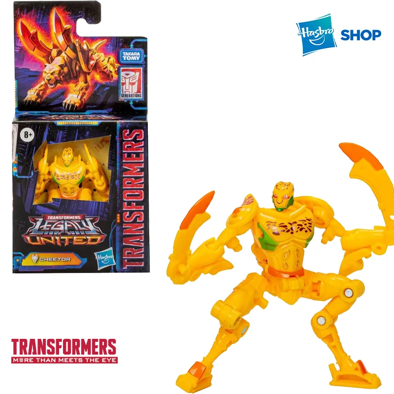 Hasbro Transformers Legacy United Core Class Cheetor 3.5” Action Figure New in Stock