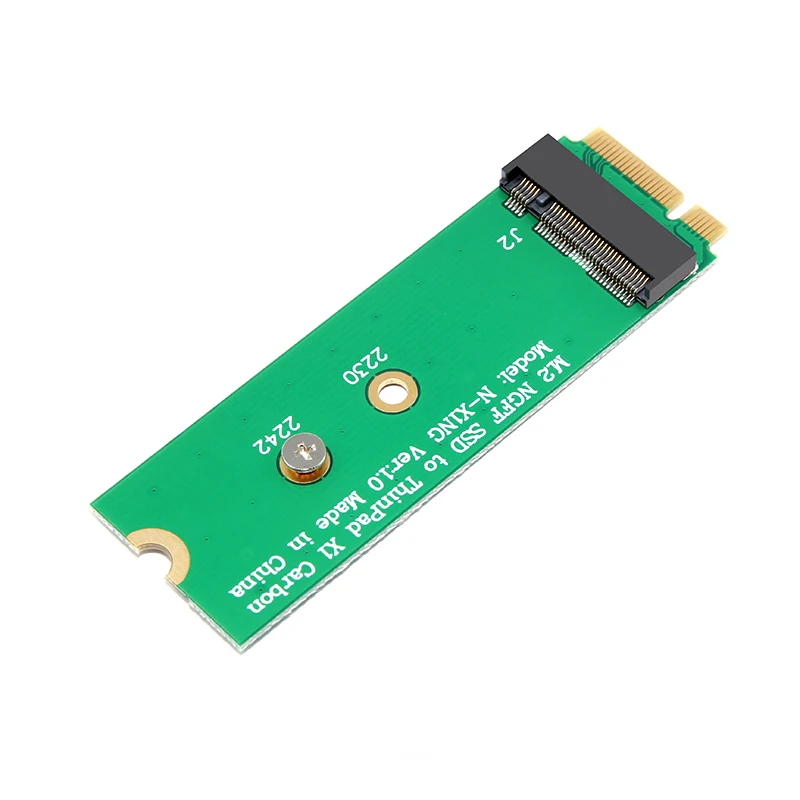 SATA NGFF M.2 SSD for ThinkPad X1 CARBON 2013 SSD Solid State Drive 2242 Adapter
