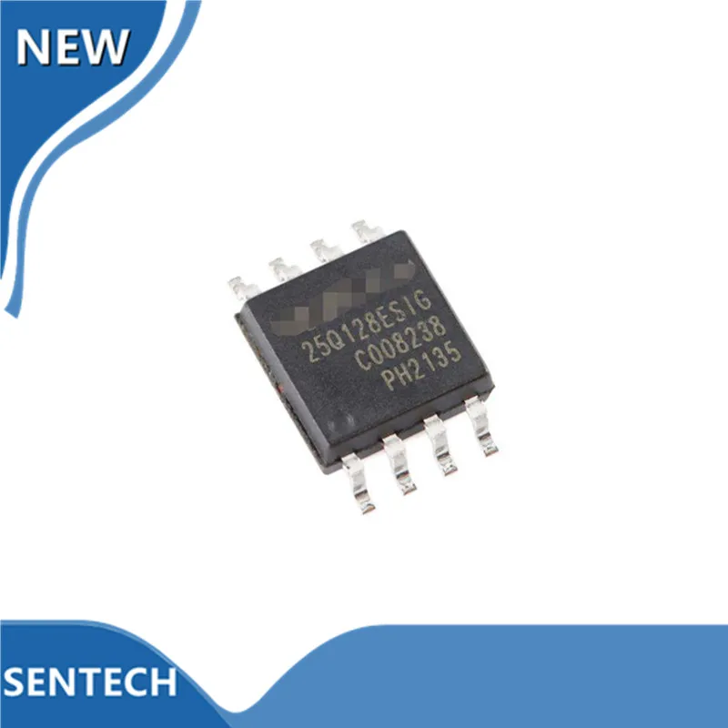 10 pieces per lot - brand new original GD25Q128ESIGR package - SOP-8 dual-channel and quad-channel serial flash memory storage c
