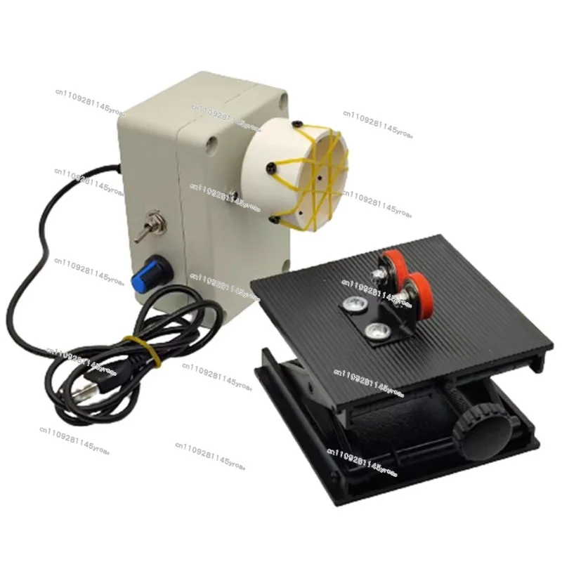 Portable professional fishing rod making winding electric drive machine DIY adjustable 0-50RPM wire wrapping machine