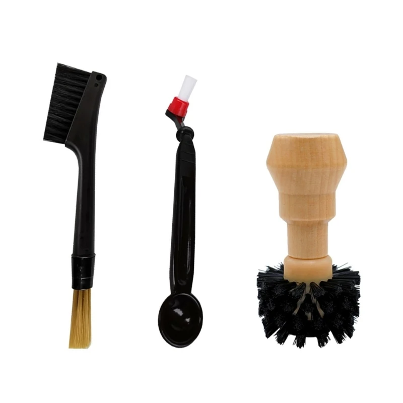 Removable Double-head Grinder Machine Cleaning Brush for Coffee Shops Utensils Drop shipping