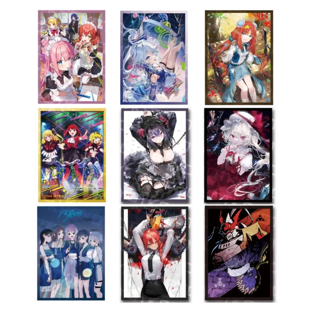 ACG Girl Kitagawa Marin Makima Hitori Animation Characters Card Cover Anime Classics Game Collection Cards Protective Film Toy