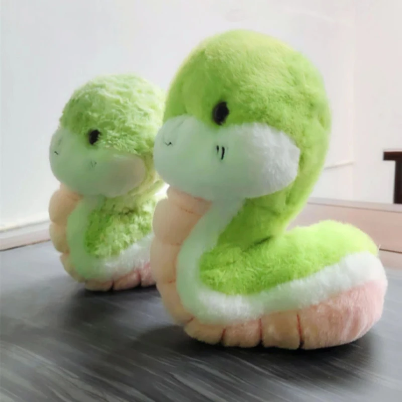 Kawaii Snake Plush Toys Cute Soft Stuffed Animals Cartoon Plush Pillow Baby Appease Doll Kid Birthday Gift Home Sofa Car Decor