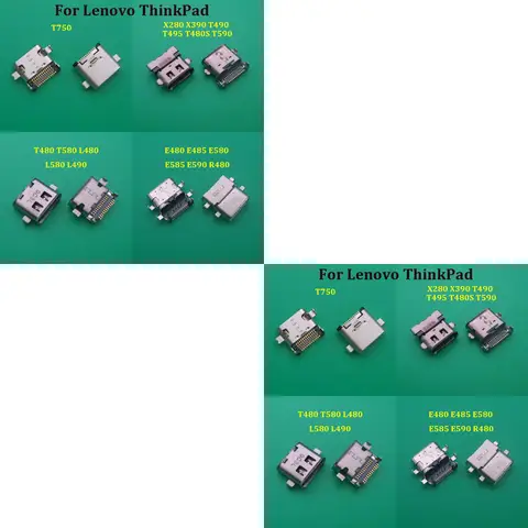 Porta Di Ricarica USB Type-C Per Lenovo ThinkPad E480/E485/E580/R480/E590 – Originale