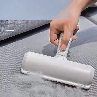 

Pet Hair Remover Roller - Dog & Cat Fur Remover with Self-Cleaning Base - Efficient Animal Hair Removal Tool - Perfect for Furni