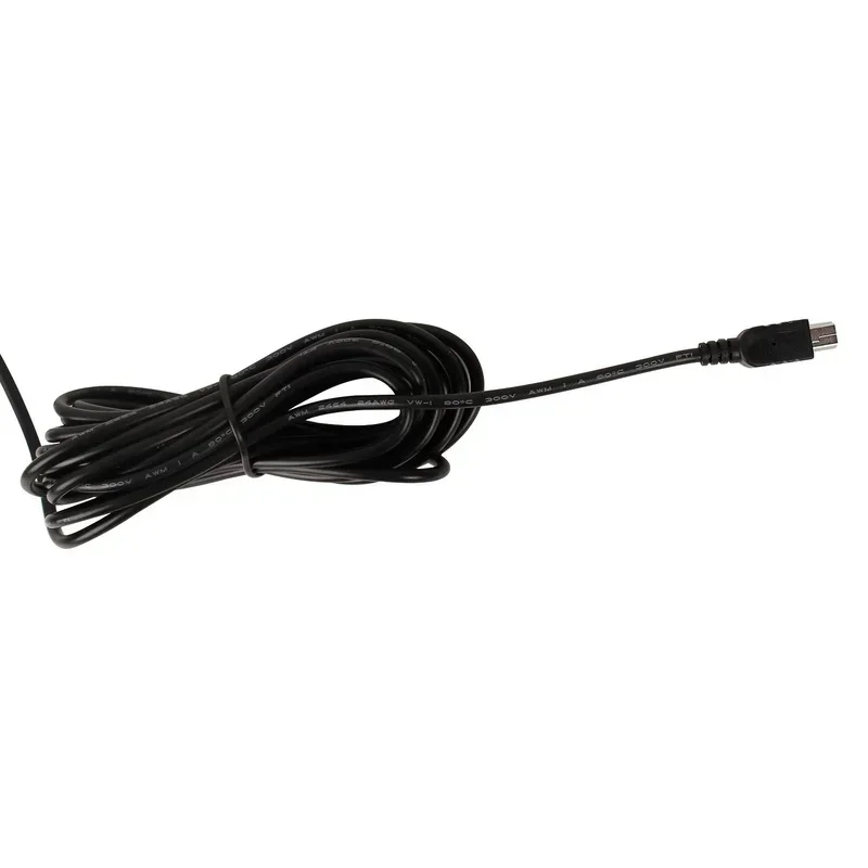 Mini cargador USB curvo para coche, pantalla de 3,5 metros, 5V, 1.5A, Puerto GPS, vídeo, cámara DVR, grabadora de 12-24v, entrada de CC, A2T4