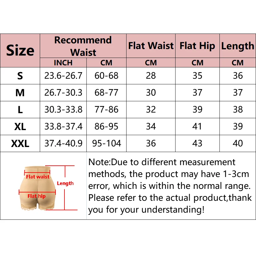 بعقب مبطن الورك محسن سراويل الأرداف مبطن السروال محدد شكل الجسم مثير كبير الغنيمة الساعة الرملية ملابس داخلية وهمية الحمار مشد ملخصات #4