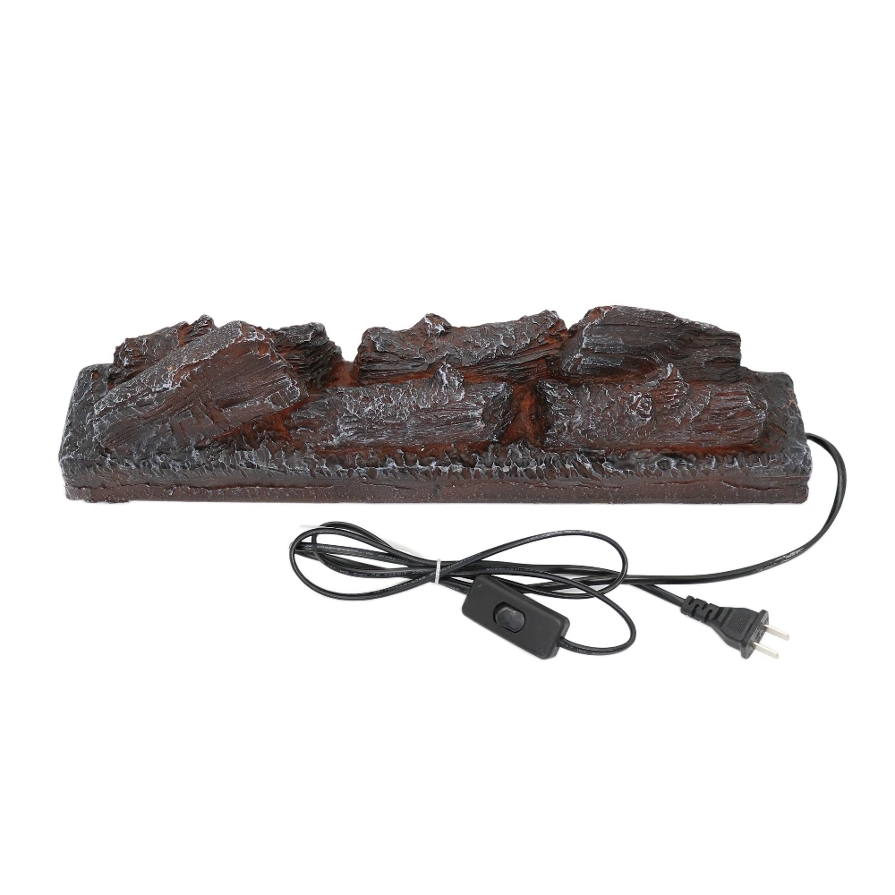 Electric Simulation Charcoal Fake Firewood Charcoal Fire Decoration Charcoal Flame Lamp Fireplace Firewood Props Decoration image 6