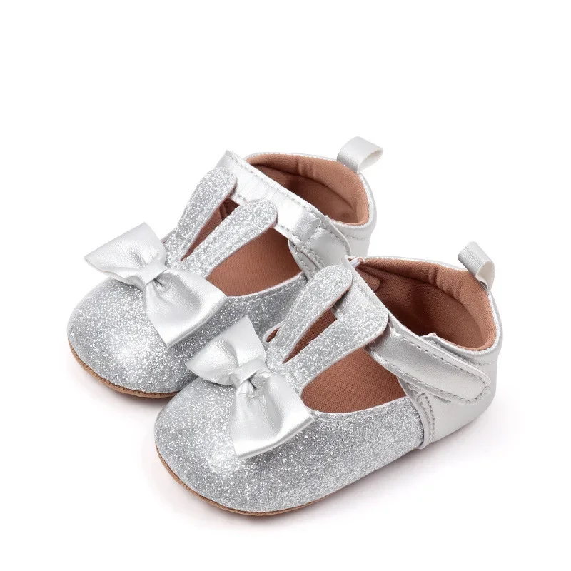 

Обувь для маленьких девочек с милым рисунком, весенняя удобная детская обувь высокого качества для первых ходунков с бантом и хлопковой подошвой