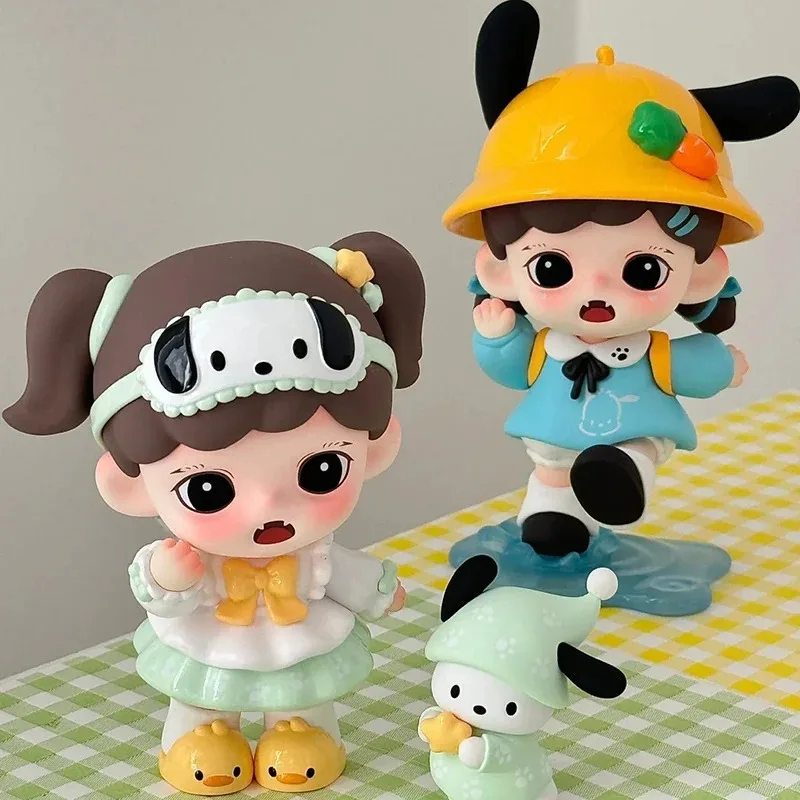 شخصية سانريو X A Good Time Series صندوق أعمى ToysHello Kitty My Melody Anime Figure Surprise Gif