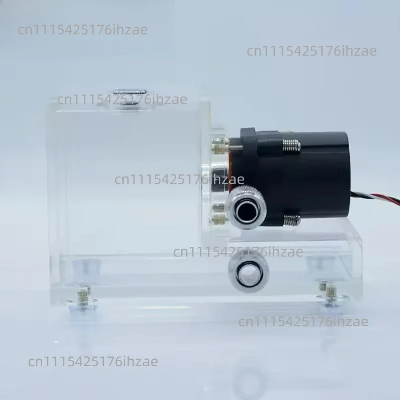 Industrial Laptop Water Cooling GQSX-T1 All Transparent Integrated Reservoir 500L/H 600ML Capacity Cooling Circulation System
