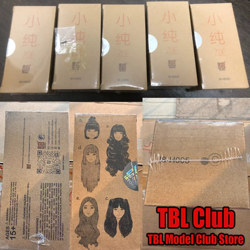 

In Stock i8toys I8-H005 1/6 Scale Beauty Zoe Head Sculpt Movable Eyes Carving Model Fit 12'' Female Soldier Action Figure Body