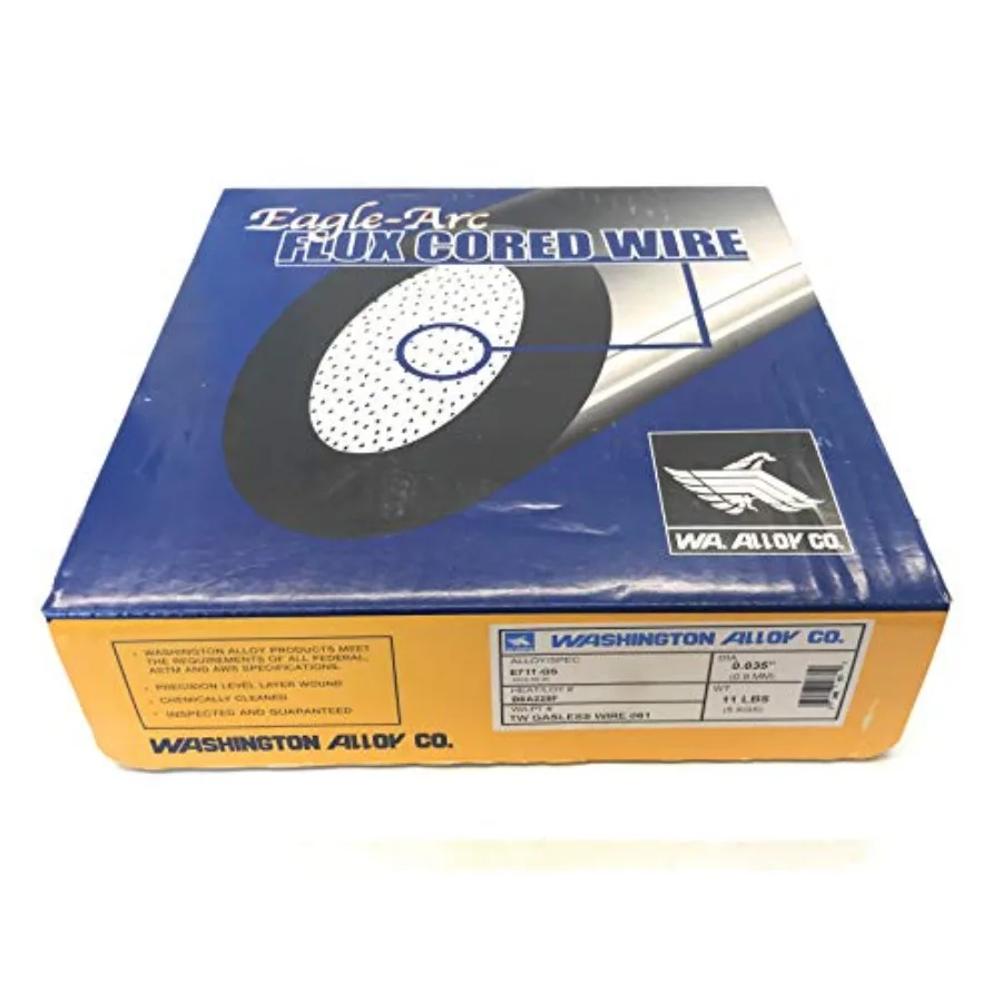 

Washington Alloy E71T-GS Gasless Mig Welding Wire 11 LB. Spool .035 X 11 Lb.