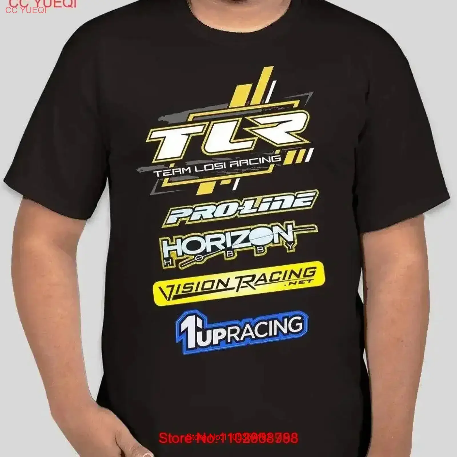 T Shirt TEAM LOSI RACING S M L XL PRO LINE HORIZON COMPETITION BUGGY vintage Washed Soft Unisex streetwear Slightly Casual