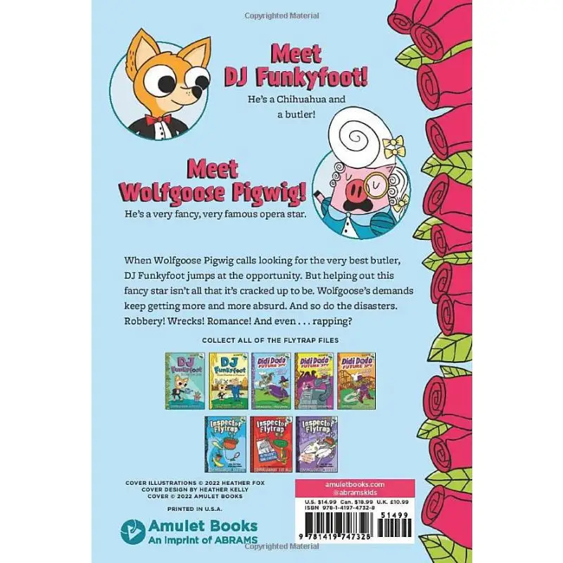 DJ Funkyfoot1 Il spettacolo deve andare Oink Tom Angleberger Abrams Chronicle BooksHUK 9781419747328 Libro