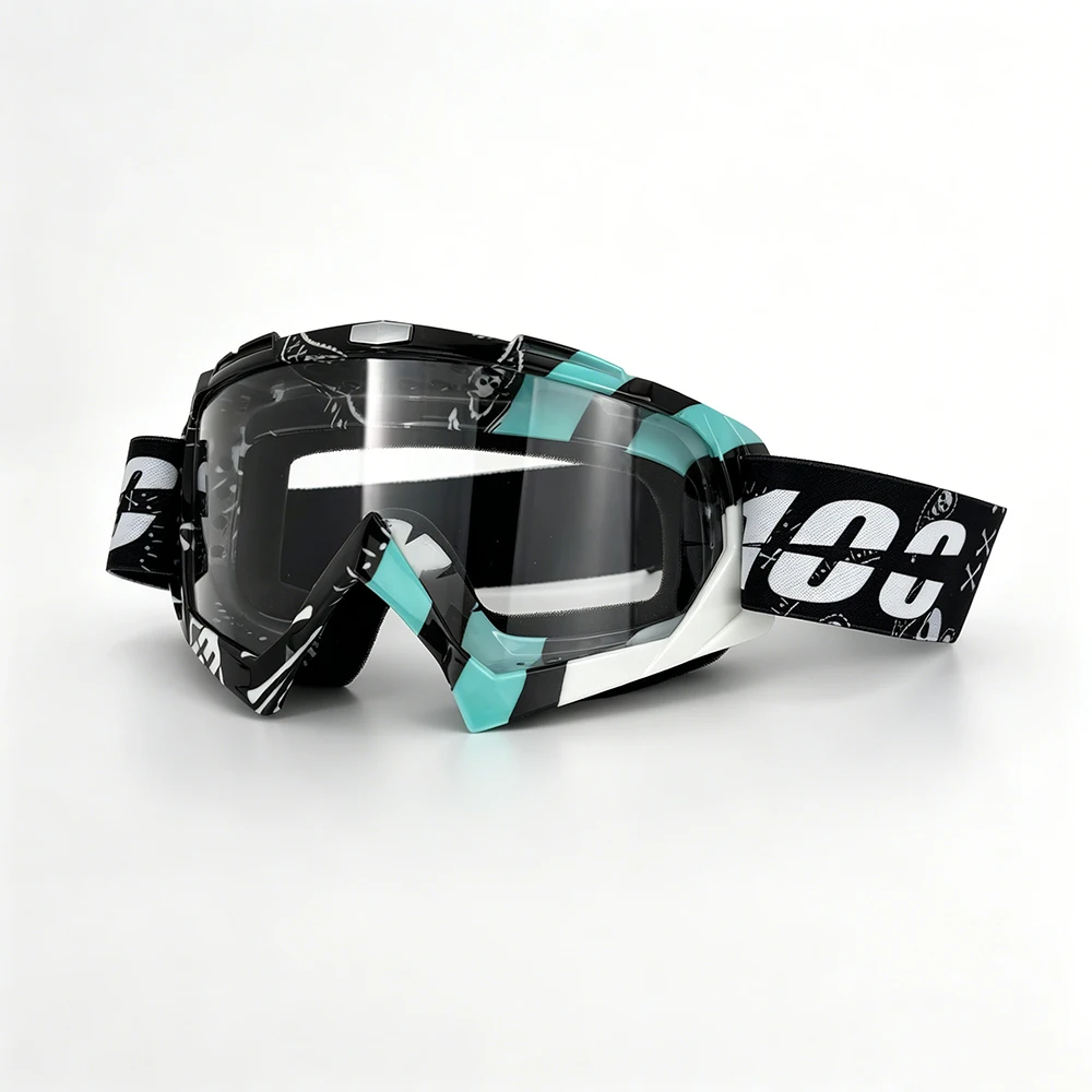 

Hot Windproof protective Motorcross Glasses Safety HD Lenses Racing Off Road Motorcycle Goggles Outdoor Cycling Glasses for Men