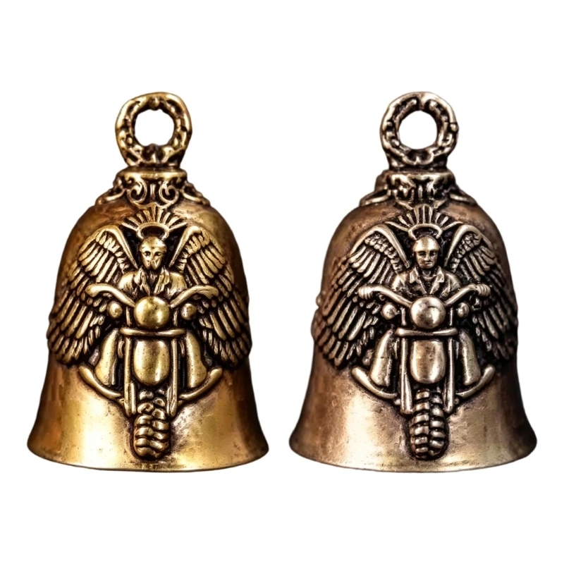62KE Mystical Tribal Tone Chimes Copper Pendant Best For Meditation Space Decors