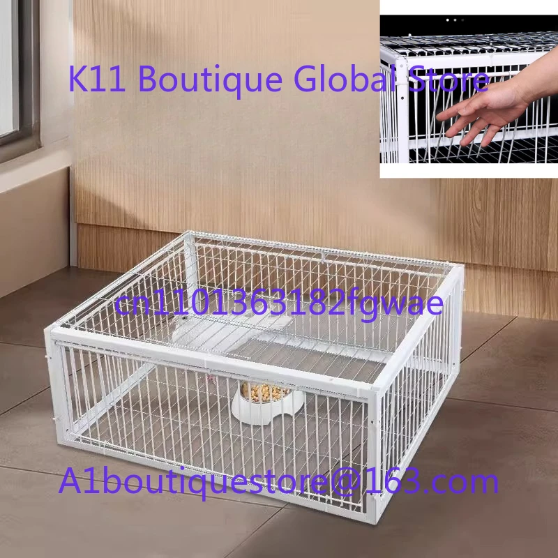 Custom Collapsible Galvanized Pigeon Cage Pigeon Humane Way One-way Entrance Traps Pigeons in Cage
